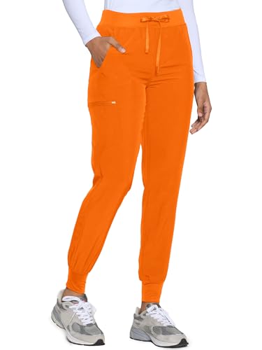 Image of COZYFIT Womens Scrub Pants - Soft Stretch Yoga Style with 5 Pockets, Slim Fit Jogger Scrubs Pants for Women