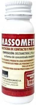 MASSO INSECTICIDA DE Contacto MASSOMETRIN 10cc para PULGON, Escarabajo, ORUGAS, Trips..