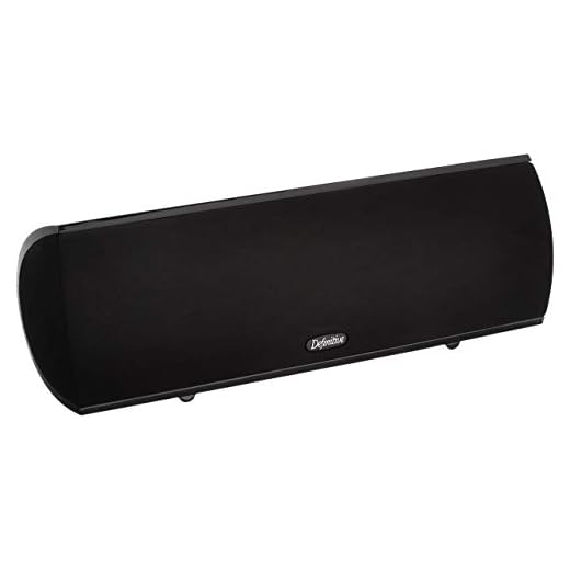 Definitive Technology Procenter 1000 Compact Center Speaker (Single, Black) (Renewed)