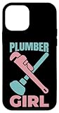 Hülle für iPhone 12 mini Klempner Mädel Sanitärtechnikerin Handwerkerin