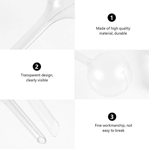 UPKOCH 6Pcs Planta Rega Lâmpada Plástico Auto Rega Globos Lâmpadas Auto Rega De Irrigação Automático