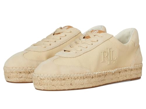 Lauren Ralph Lauren Women's Luize Canvas & Suede Espadrille Sneaker