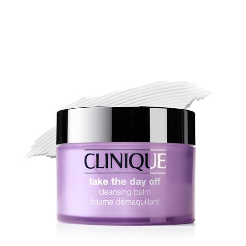 Clinique Take The Day Off Cleansing Balm Make-up-Entferner | Seidiger Gesichtsreiniger der mühelos Make-up und Sonnenschutz löst | leicht + gründlich 200 ml