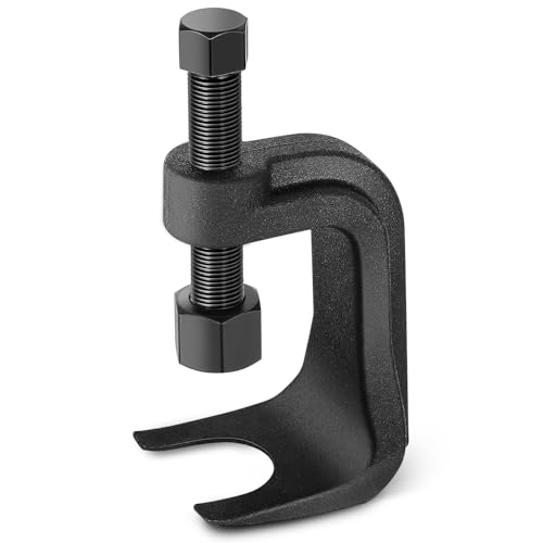 PM PERFORMOTOR Universal Tie Rod Removal Tool Set, with C-Frame & Thrust Bolt, Adjustable Ball Joint Puller Extending Up to 2-3/8 Inches Compatible for Cars Trucks, and SUVs