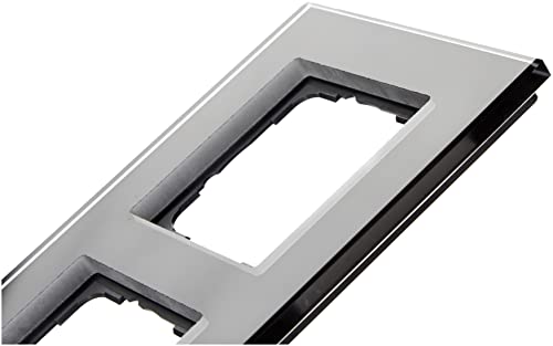 Gira 021305 Esprit plaque de finition noire simple