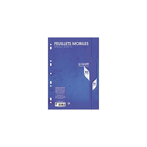 Calligraphe Punched Loose Leaf Sheets A4 Size 80gsm (50 Sheet)
