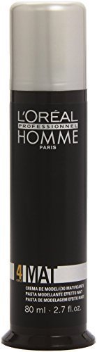 L'Oreal Homme Mat Matte Sculpting Pomade, 2.7 Ounce by L'Oreal Paris