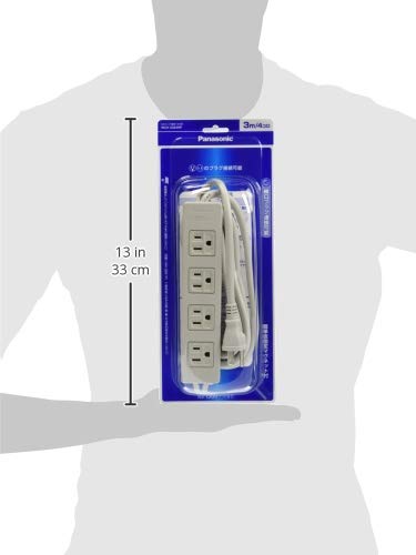 Amazon.co.jp: パナソニック WCH2334HP OAタップ 接地4個口 3m
