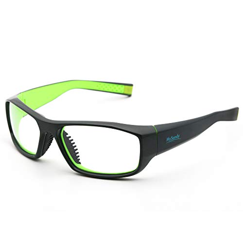 MYSANDY Safety Glasses - Impact-Resistant, Anti-Fog, UV Protection, High-Strength Protective Eyewear for Work, Sports, Construction, and Industrial Use