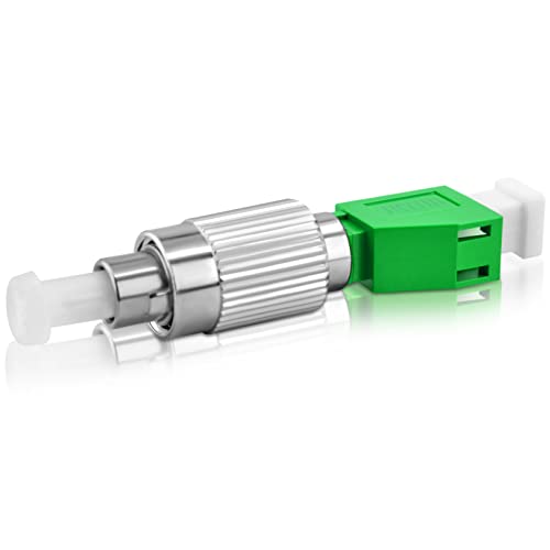 SKYSHL Single Mode 9/125um (2*FC-SC+2*FC-ST+2*FC-LC) Connector FC(Male) UPC to LC SC ST(Female) APC Adapter Simplex SM Hybrid Optical Fiber Converter for OPM/OLS/OTDR/VFL/Fiber Optical(FUA6)