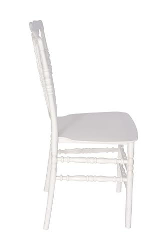 Image of Prima Plastic Mandapam 1 | Indoor Outdoor Chair | Armless Chair | 100% Virgin Plastic for Dining Room, Events, Gathering, Weddings, Garden