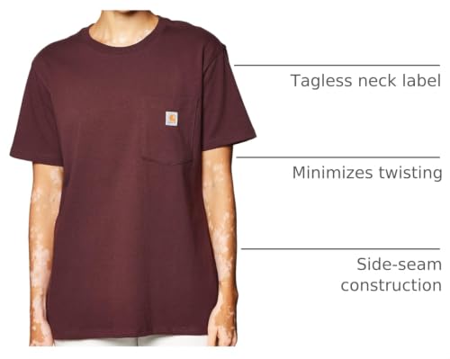 Image of Carhartt Women's Iconic WK87 Pocket T-Shirt Closeout