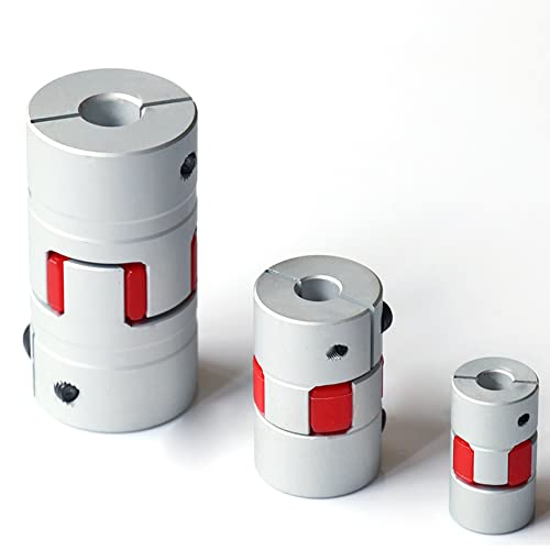 Conectores de eje de 1 unids Conectores de motor Acoplamiento de araña de acoplamiento flexible,BF-10×12-D30L42