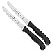 Schwertkrone Tomatenmesser Tafelmesser Brötchenmesser Gemüsemesser schwarz (2)