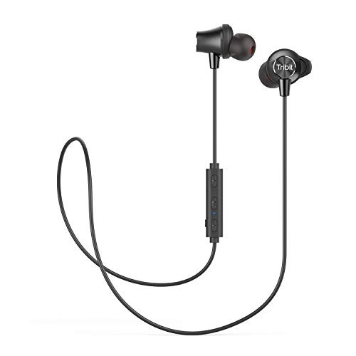 Tribit XFree One IPX7 Waterproof Bluetooth Headphones, HiFi Stereo, 10 Hrs Playtime, Magnetic
