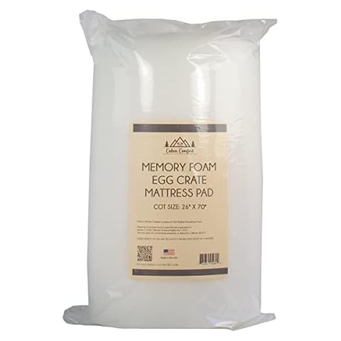 Cabin Comfort Egg Crate Mattress Pad Cover