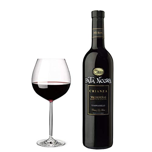 Pata-Negra-Crianza-Vino-Tinto-DO-Valdepenas-Tempranillo-Caja-de-6-Botellas-x-750-ml