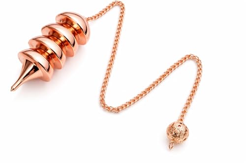 Image of Osiris Egyptian Openable Copper Pendulum for Reiki Healing, Dowsing & Chakra Balancing - Divination & Meditation Tool for Energy Cleansing