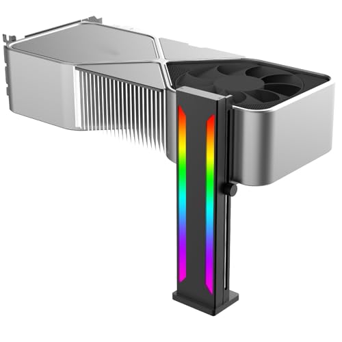 Soporte ajustable magnético para GPU de aluminio miniatura 5