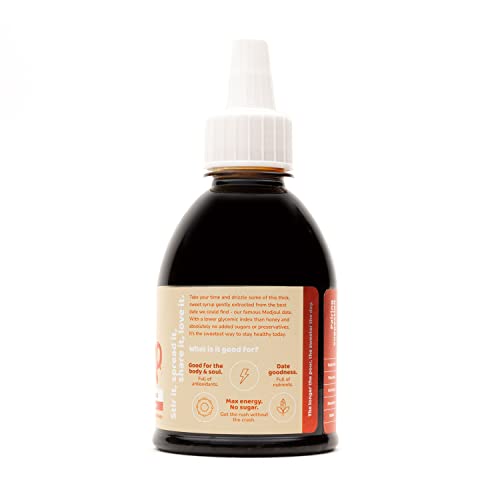 Image of Flyberry Gourmet Medjoul Date Syrup | Low GI | Sugarfree | 100% Natural | Alternative to Sugar, Honey & Jaggery | 325 g (Pack of 2)