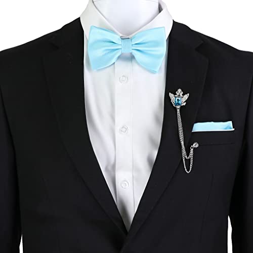 Set de corbata y accesorios formales para hombre