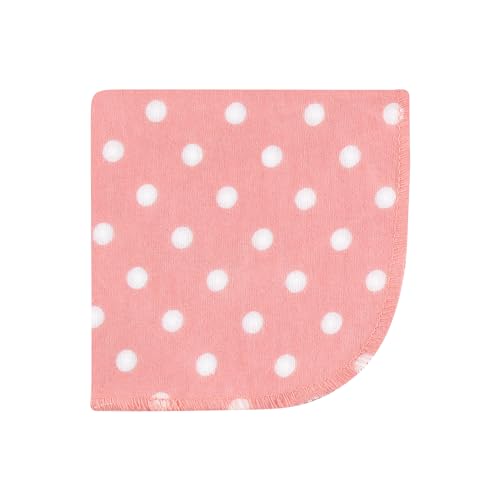 Image of Hudson Baby Unisex Baby Flannel Cotton Poly Washcloths, Modern Botanical 12 Pack, One Size