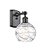 Innovations Lighting 516-1W-BK-G1213-6 Small Deco Swirl 1 Light Sconce Part of The Ballston Collection