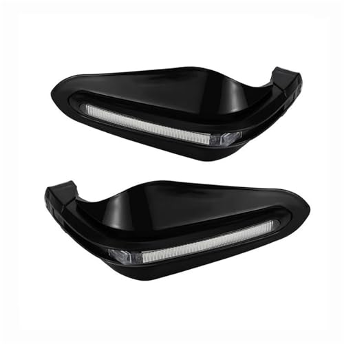 EIORRIMEQE For Benelli TRK�AFor YAMAHA�AFor Ducati Monster�AFor ZONTES 350E�p �o�C�N�p�n���h�K�[�h �I�[�g�o�C �A�[�}�[�n���h�K�[�h(Black-white)
