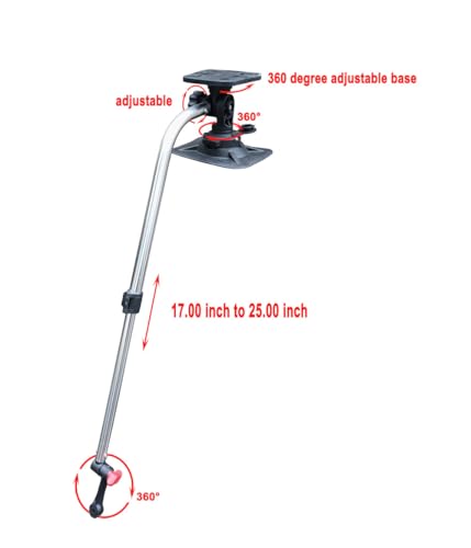 Image of Brocraft Inflatable Boat Fish Finder Mount /Inflatable Boat Transducer Bracket /Inflatable Boat Sonar Transducer Mount
