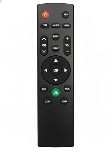Image of Upix Compatible for Elista Smart TV LCD /LED Remote No. 1378 | No Voice | Exact Match Required
