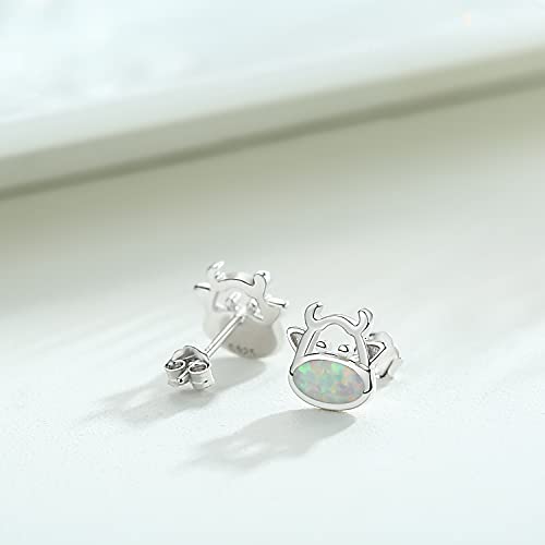 Orecchini a perno in argento Sterling 925 con