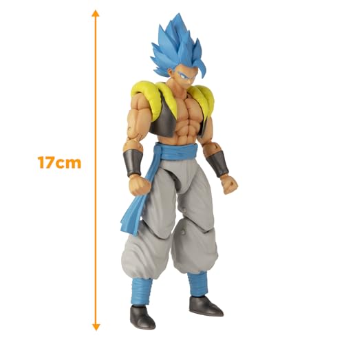 Bandai Dragon Ball Super Figurine Dragon Stars 17 cm Super Saiyan Gogeta Figurine d'action articulée Licence Officielle Dragon Ball Jouet Enfant et + 36187 - vue 9