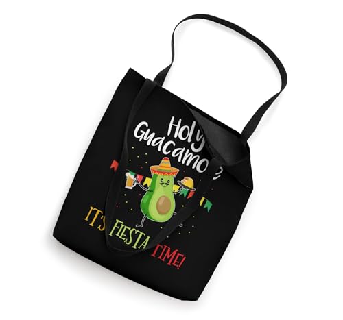 Bolso tipo tote Cinco de Mayo - ¡Santa Guacamole! Es hora de la fiesta mexicana miniatura 2