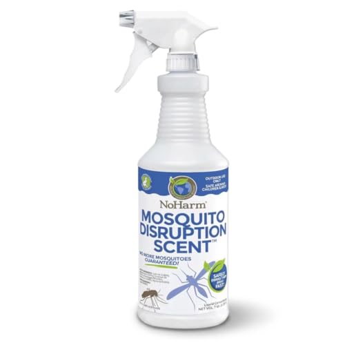 Image of NoHarm Mosquito Disruption Scent, Outdoor Yard Spray, Ready-to-Use, 32 oz