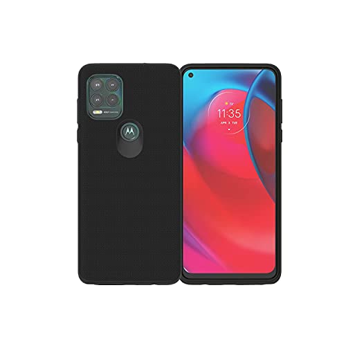 Motorola Moto G Stylus 5G (2021) Protective Case- Black - Precision Fit Shock Absorbing Cases For Enhanced Phone Grip, Style, Drop Protection For Your Device [Not For G Stylus 2020, G Stylus 2021] #TOP2