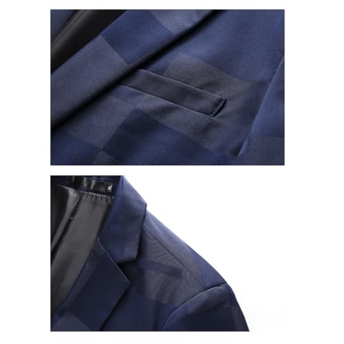 Business Men's Casual Suits Spring and Fall Thin Section Suit Korean Version of The Single West Tops3