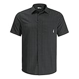 Jack Wolfskin Herren El Dorado Men Shirt Shortsleeve, Phantom Checks, XL EU