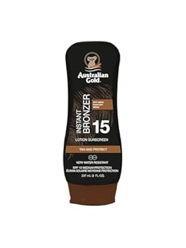 australian gold spf 15 crema upside-down + bronzer