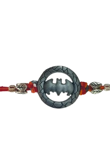 CRAYTON Ash Grey Batman Ring Rakhi (B097DZC8V7) Amazon Price History, Amazon Price Tracker