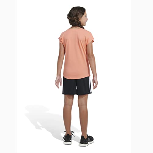 Image of adidas Girls' Short Sleeve Scoop Neck Tee T-Shirt