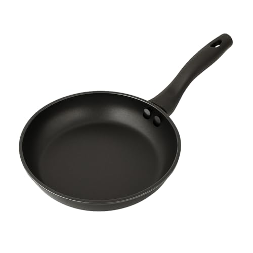 Eastora 8-Inch Non-Stick Aluminum Skillet – Black Frying Pan with Stay-Cool Handle, Even Heat Cooking Surface, Dishwasher Safe Cookware for Everyday Use