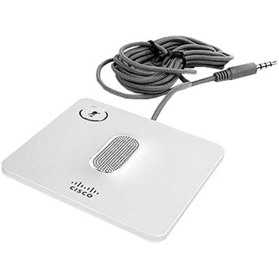 CISCO Wired Microphone Kit IP Conference Phone 8832, Includes 2 Conference Call Microphones, 1-Year Standard Replacement Warranty (CP-8832-MIC-WIRED=)