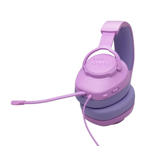 Quantum 100M2 Cuffie Gaming Over Ear con Filo, QuantumSOUND Signature e Jack per Cuffie da 3,5 mm, Compatibilità Multi-Platform, Microfono Rimovibile, Opzione Mute, Viola - Cuffia gaming - Immagine 8