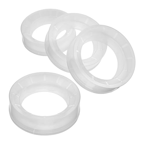 PENIKOKO Anillos de Recambio para Cubo de Pañales 4 Piezas, Plástico Resistente Compatible con Cubos de Pañales para Guarderías y Hogares, Recarga Antideslizante y Sellado Antiolor