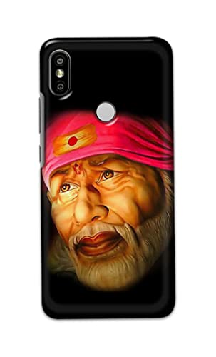 Image of PRINTFIDAA Sai Baba Lord Shiridi Great God Hinduism Religious Hard Back Cover for Redmi Y2 / Redmi S2 Back Cover -(P6) KAT1002