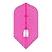 LSTYLE Dart Flights: L6 PRO Slim - 2 Pack - Dimple Texture - Hot Pink
