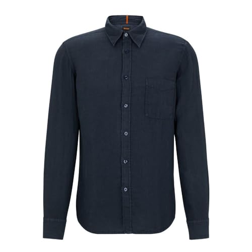BOSS Relegant_6, Chemise Homme, Dark Blue404,