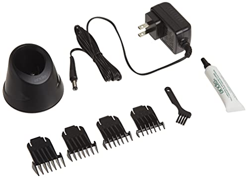 Andis 32475 Slimline Pro Corded/Cordless Hair & Beard Trimmer, T-Blade Zero Gapped With Lithium-Ion Battery, Ear & Body Grooming – Black - Pack Of 1, Unisex Adult #TOP4