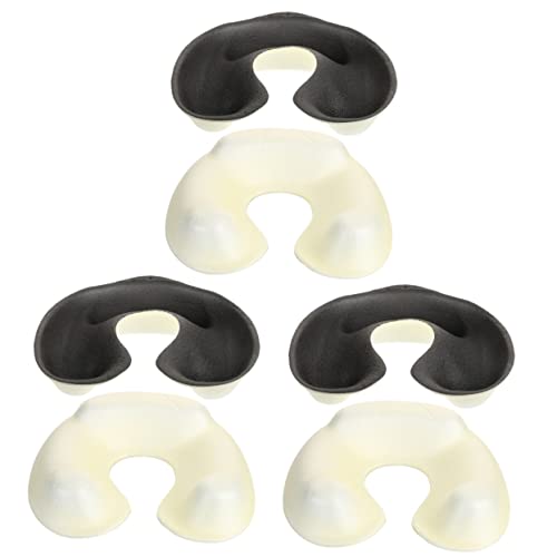 LALAFINA 3pcs Hair Perm Supplies Neck Tray for Perms Hair Salon Neck Protector Hairdressing Tool