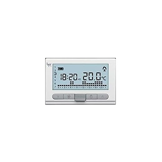 Maxxistore® - BPT TH350 crono termostato digitale settimanale 69409100 bianco